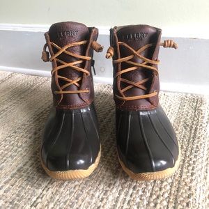Sperry Top Sider Saltwater leather Duck boots